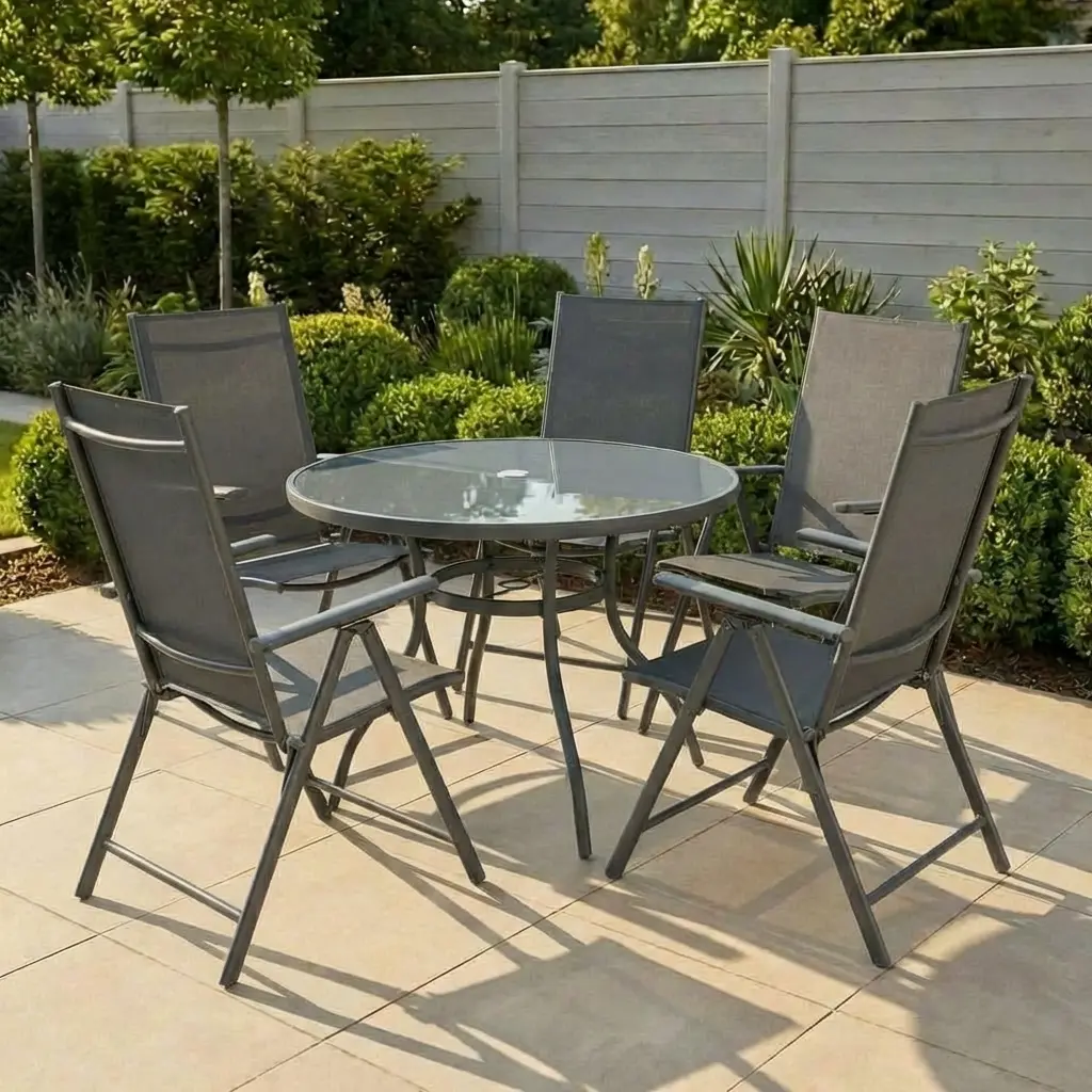 ELVO DINING SET 1+5