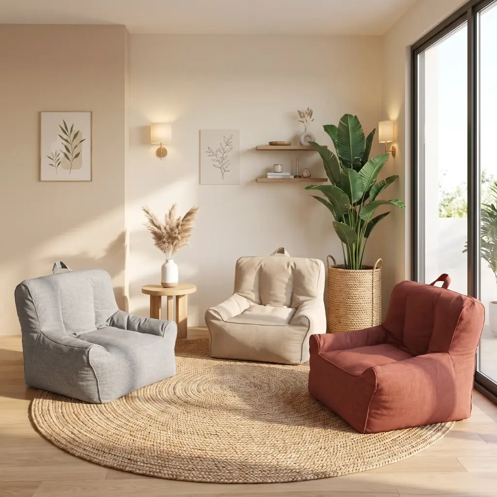 SHELL BEAN BAG