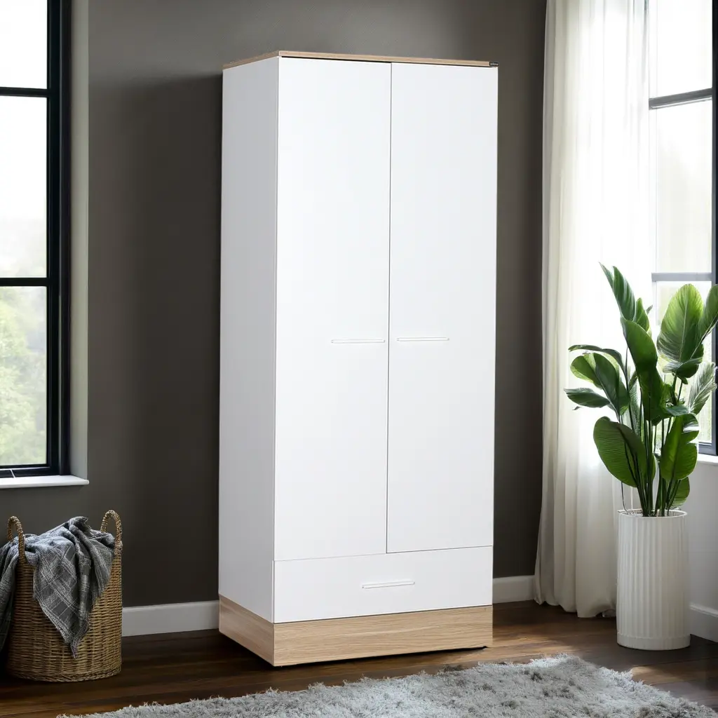 KIM 2 DOORS WARDOBE