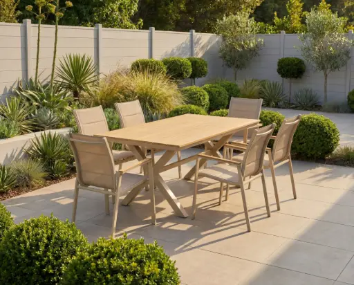 BRENO DINING SET 1+6